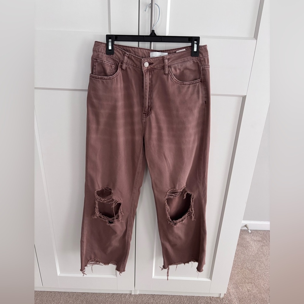 Vervet High-Rise Cropped Denim